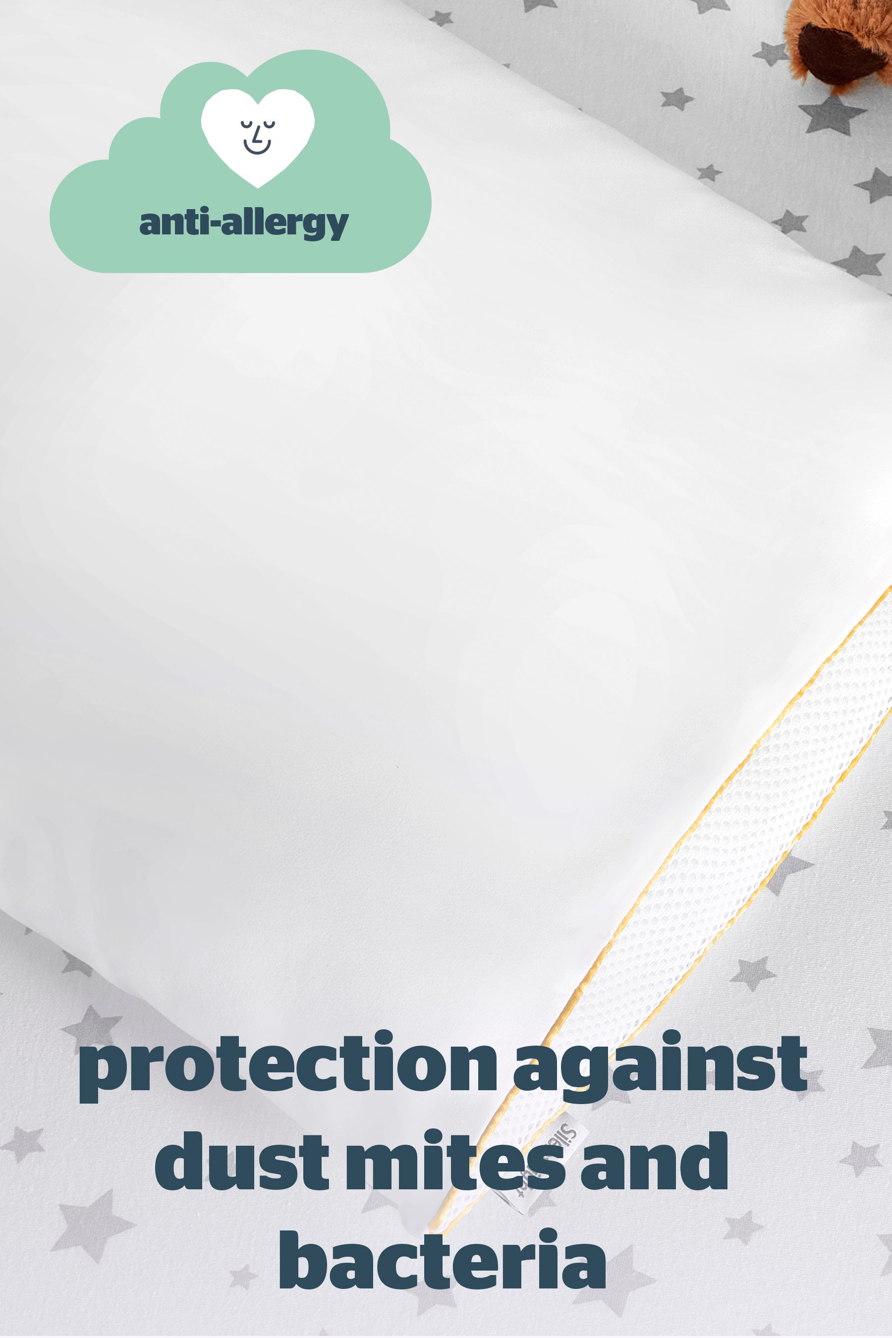 Buy Silentnight Safe Nights Breathable Cot Bed Pillow from the Next UK