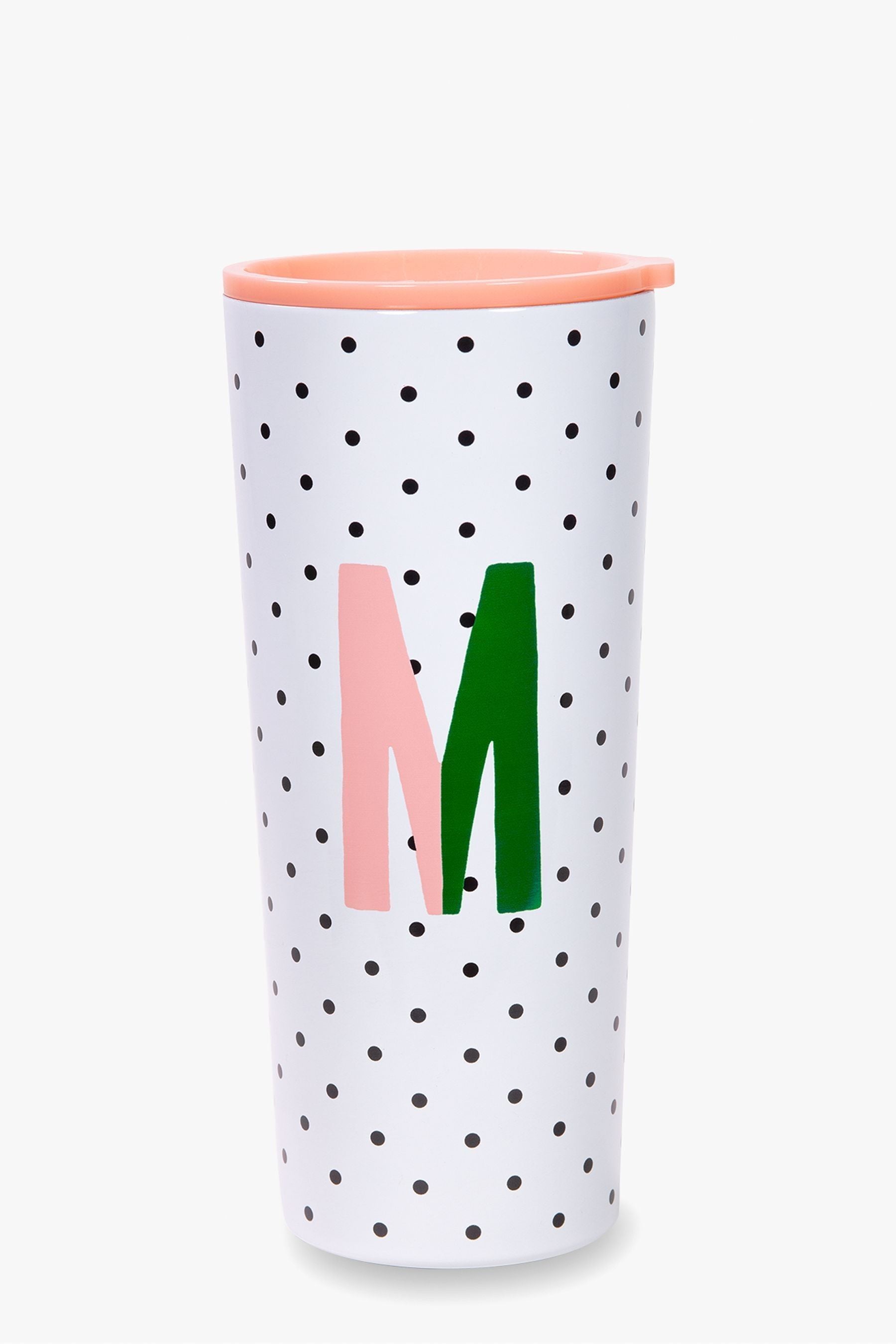 Buy kate spade new york White Initial Sparks Of Joy Stainless Steel Tumbler M from the Next UK