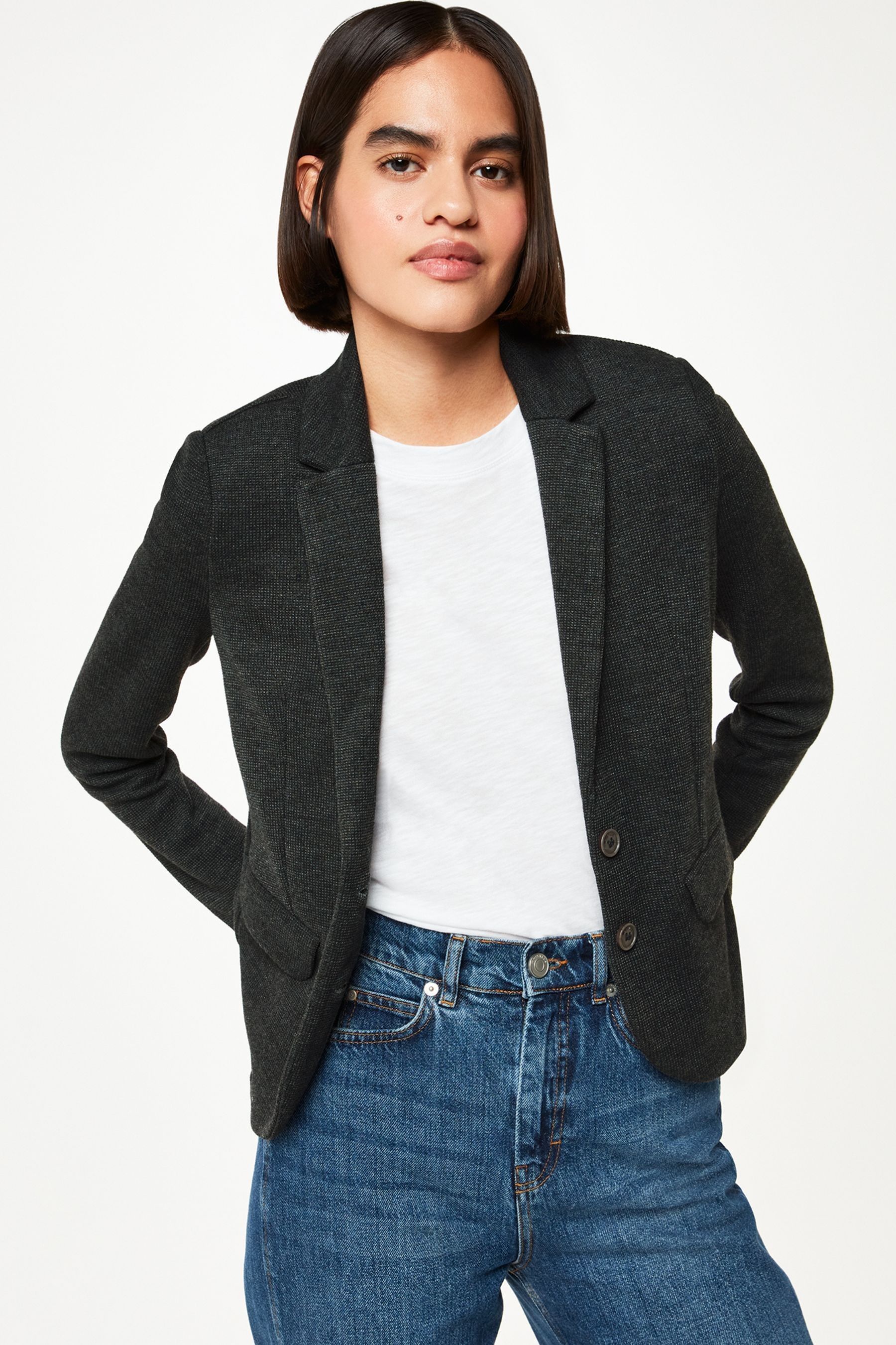 Buy Whistles Slim Jersey Jacket from the Next UK online shop