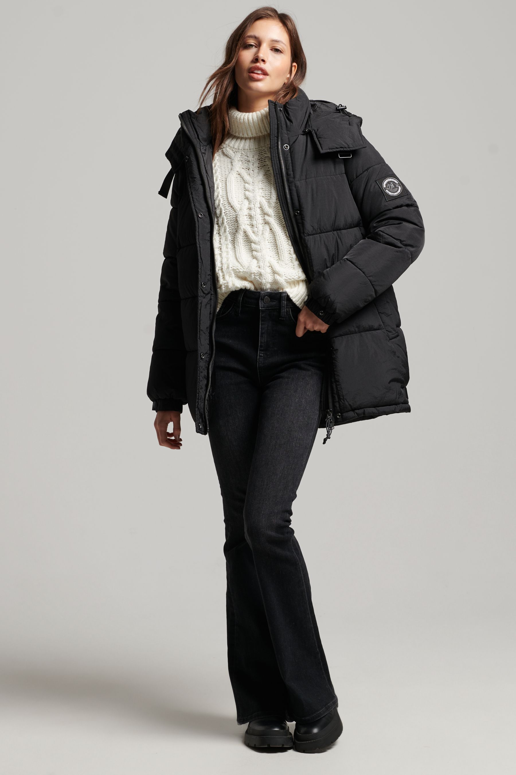 Superdry parka cocoon on sale