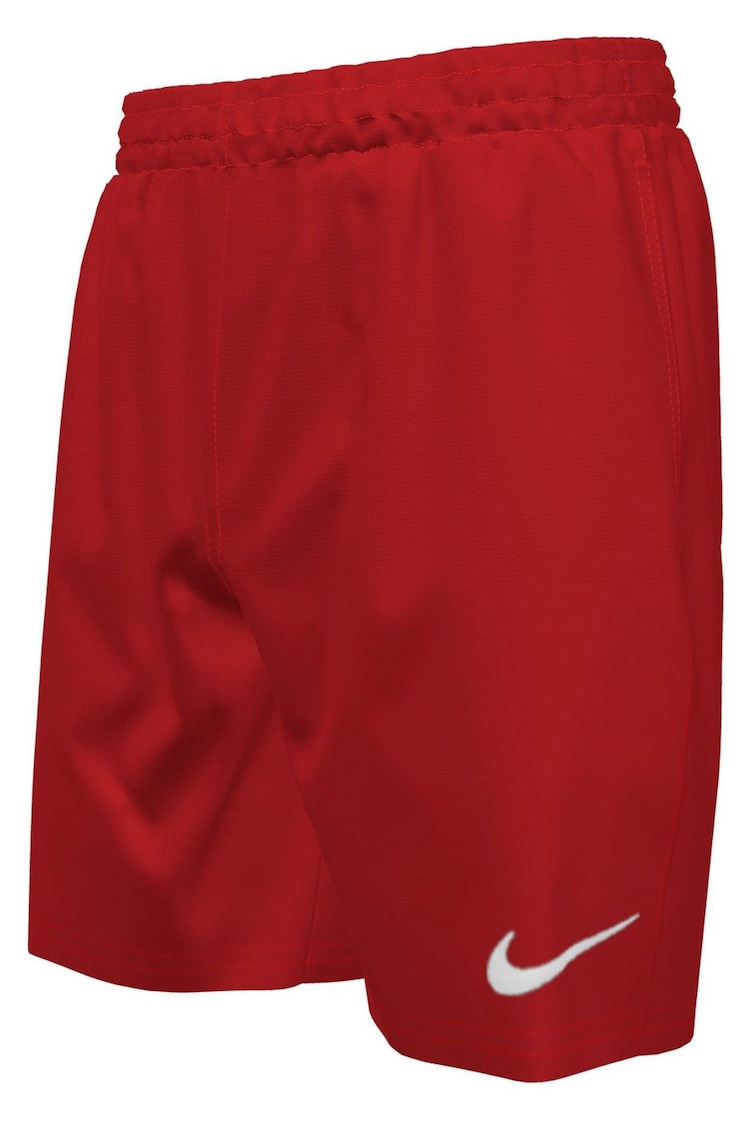 Nike Red 6 Inch Essential Volley Swim Shorts - Image 1 of 1