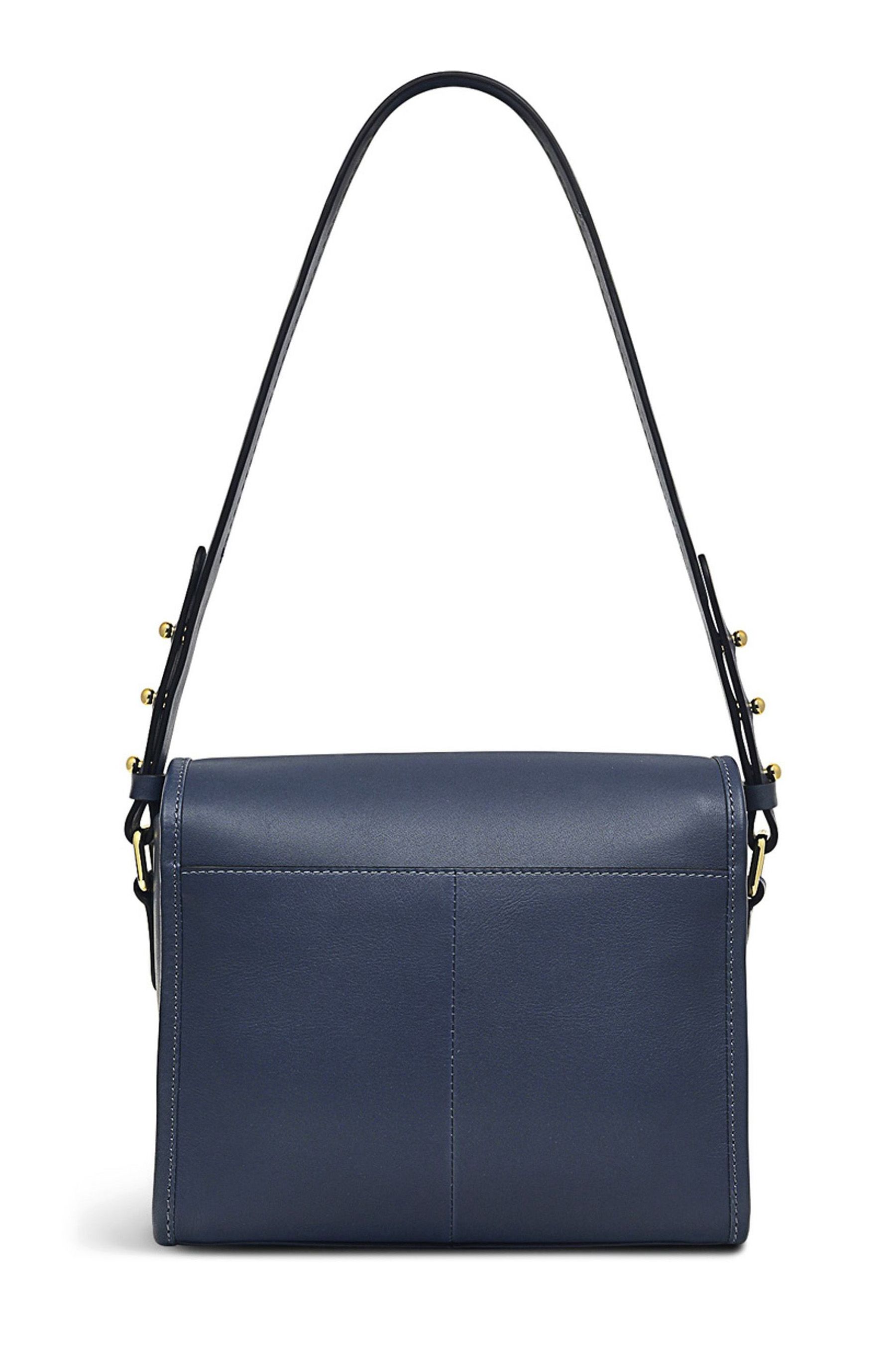 Buy Radley London French Blue Loaf Lane Leather Shoulder Bag from the