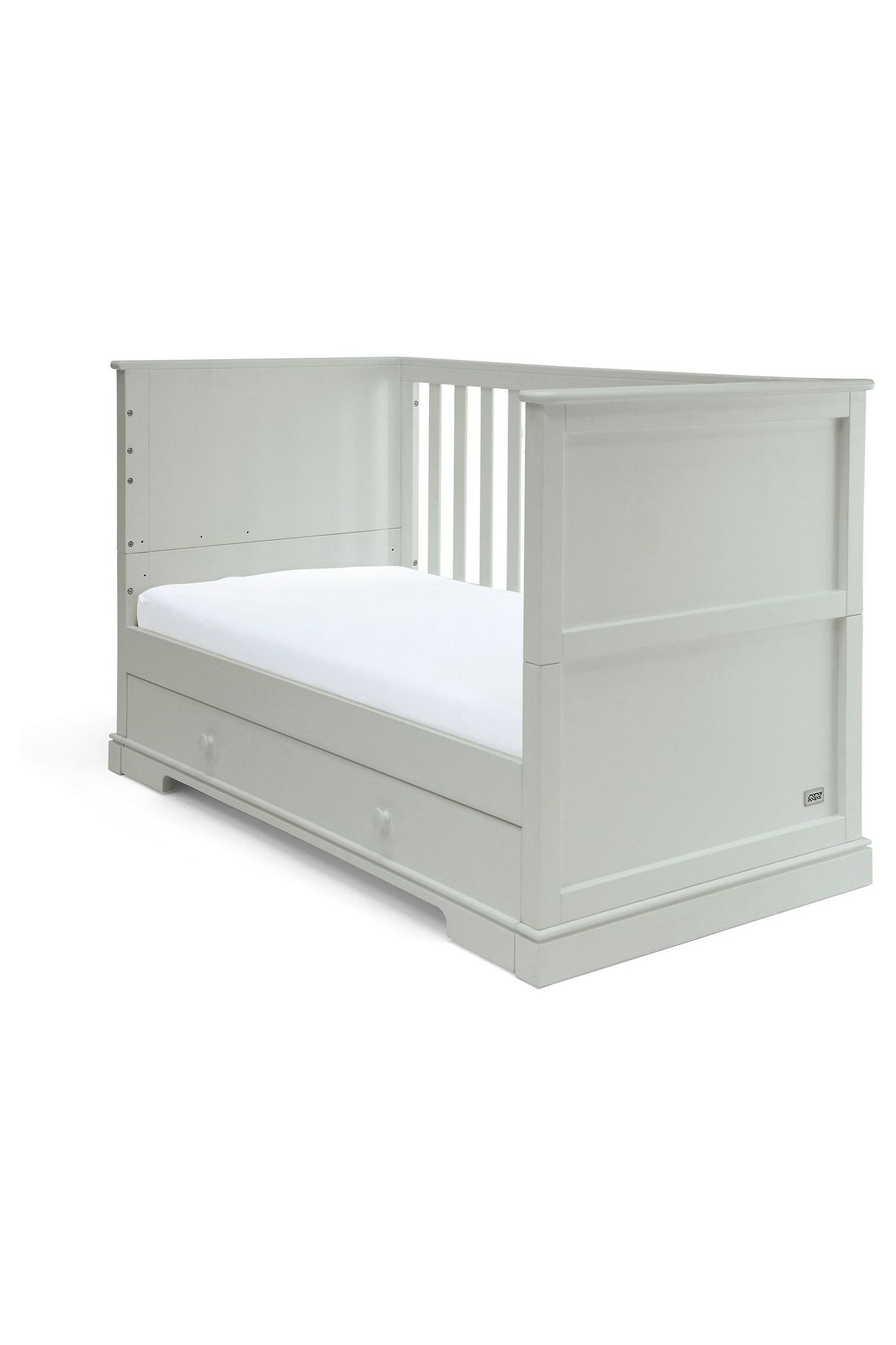 Buy Mamas & Papas Grey Oxford Cot Bed from the Next UK online shop