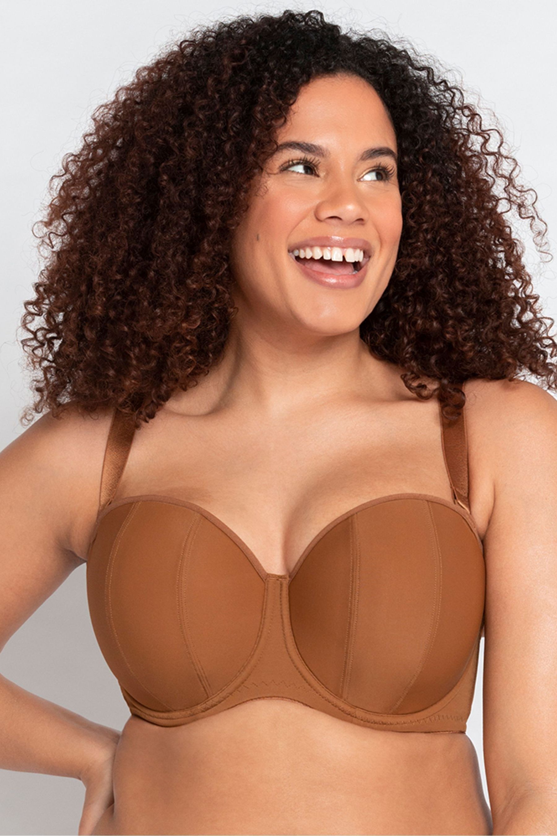 Buy Curvy Kate Nude Luxe Strapless Bra from the Next UK online shop