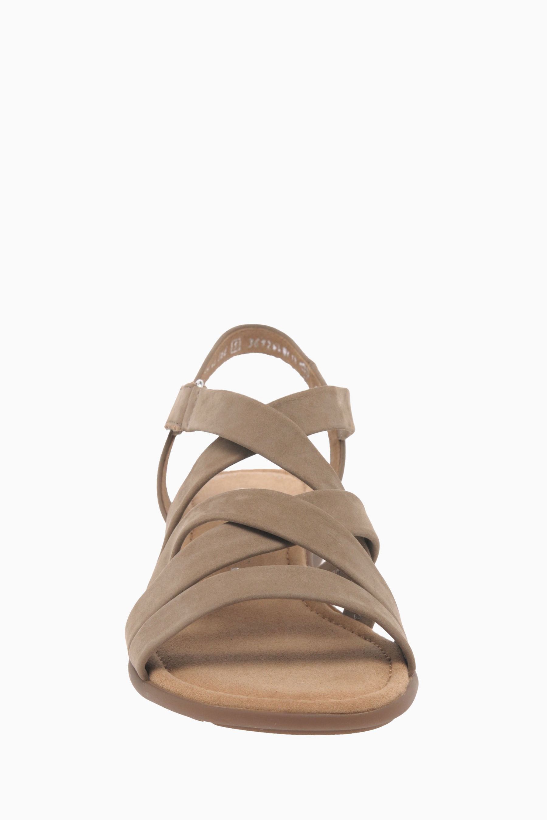 Buy Gabor Moben Natural Silk Nubuck Sandals from the Next UK online shop