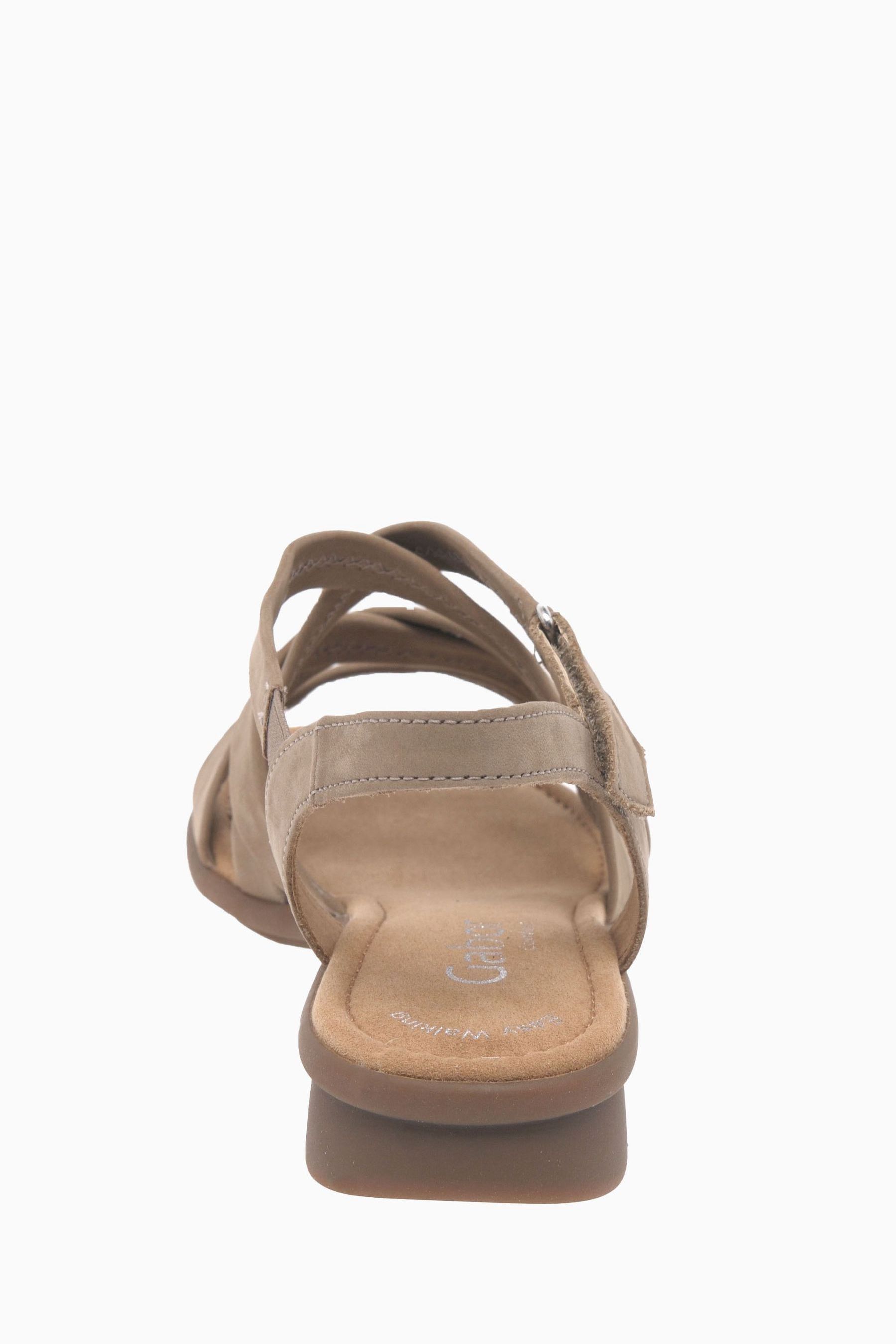 Buy Gabor Moben Natural Silk Nubuck Sandals from the Next UK online shop