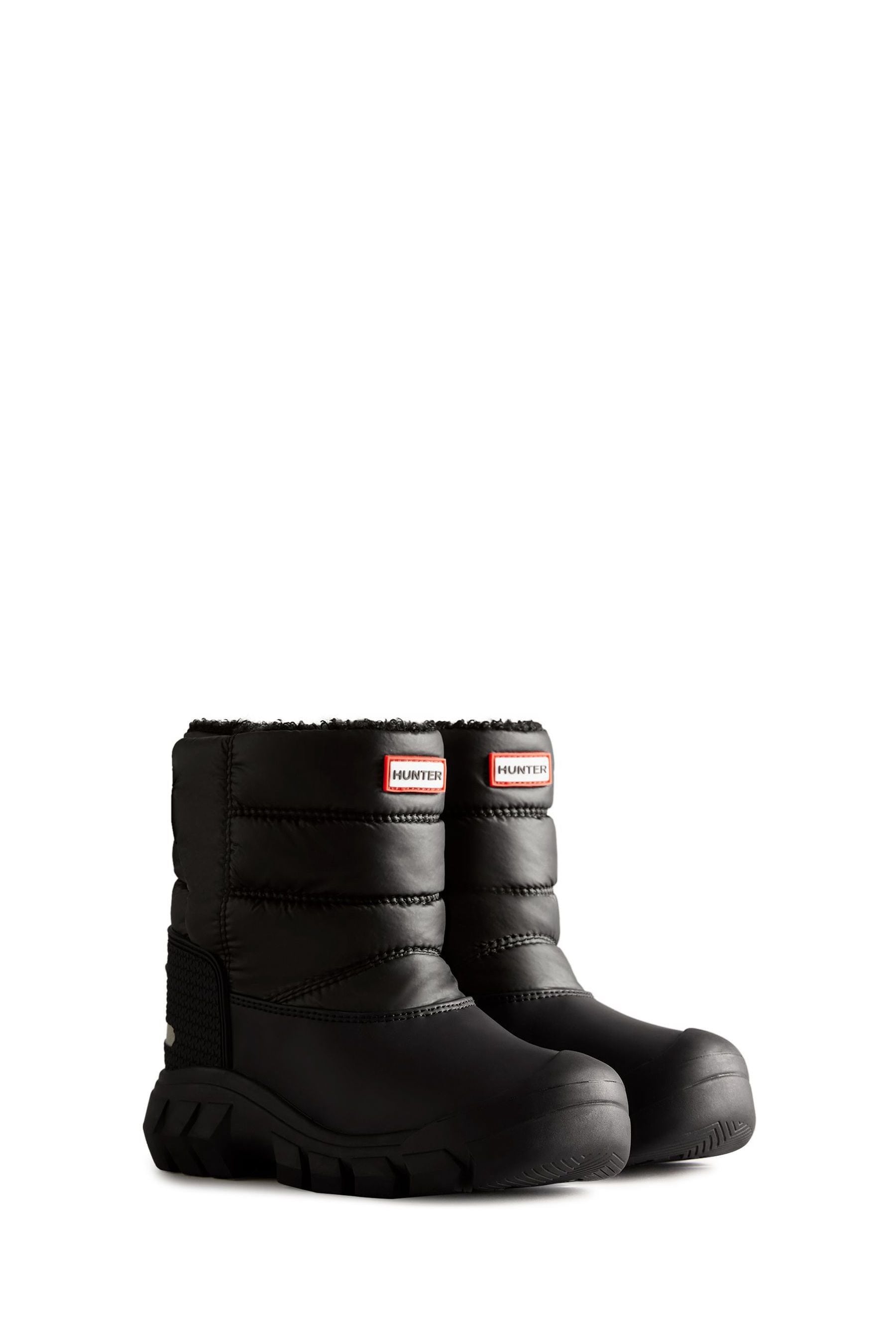 Buy Hunter Kids Black Intrepid Snow Boots from the Next UK online shop
