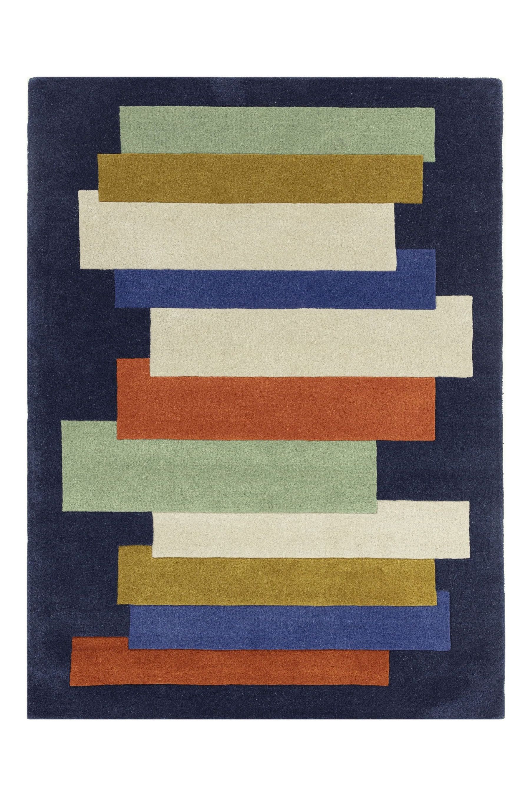 Buy Asiatic Rugs Blue Reef Stacks Rug from the Next UK online shop