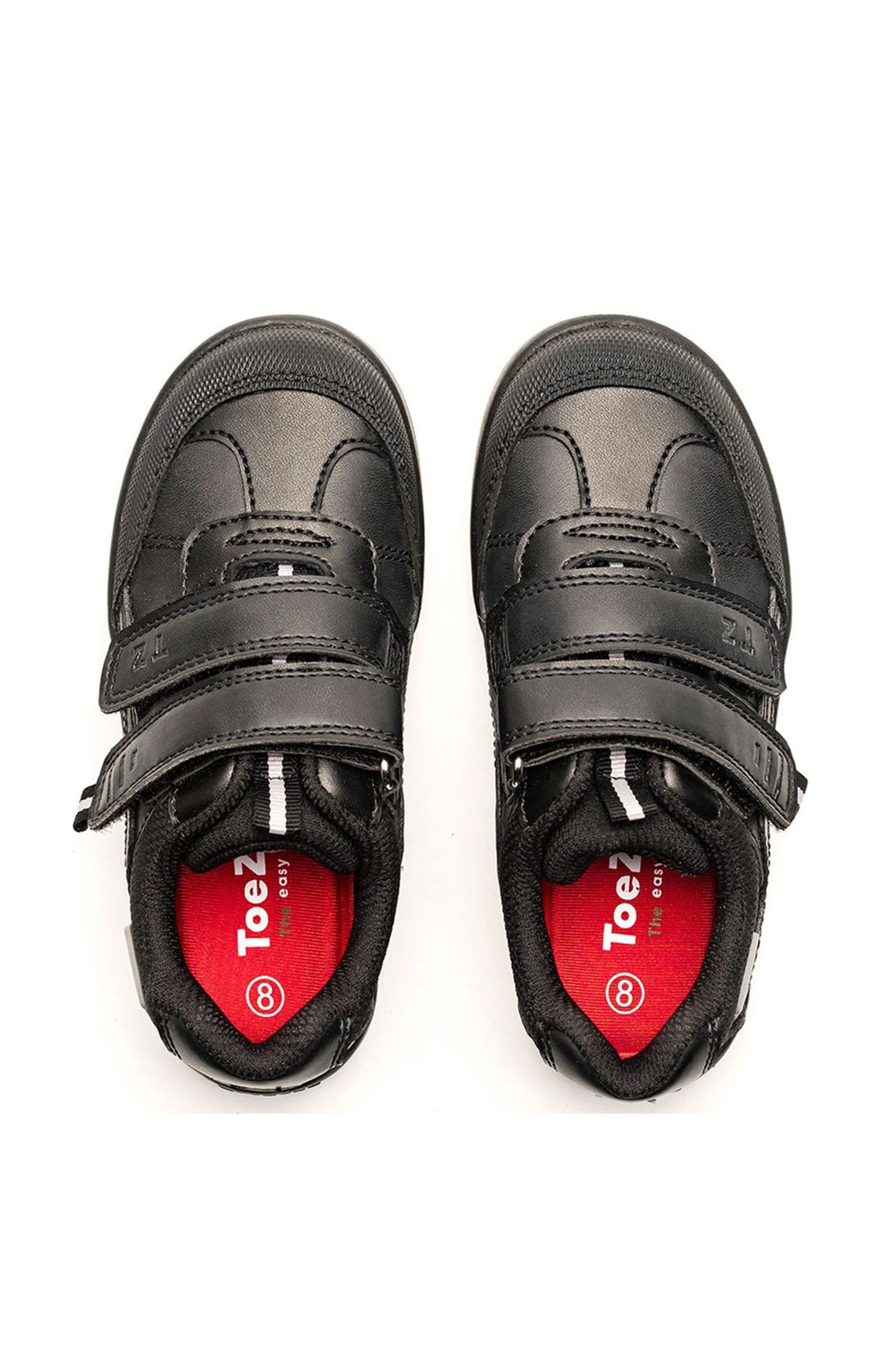 Buy Toezone LEO Double Rip Tape Fastening Super Cool Black Shoes from the Next UK online shop