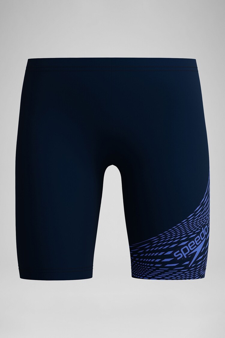 Speedo Blue Medley Logo Jammer Swim Shorts - Image 1 of 1