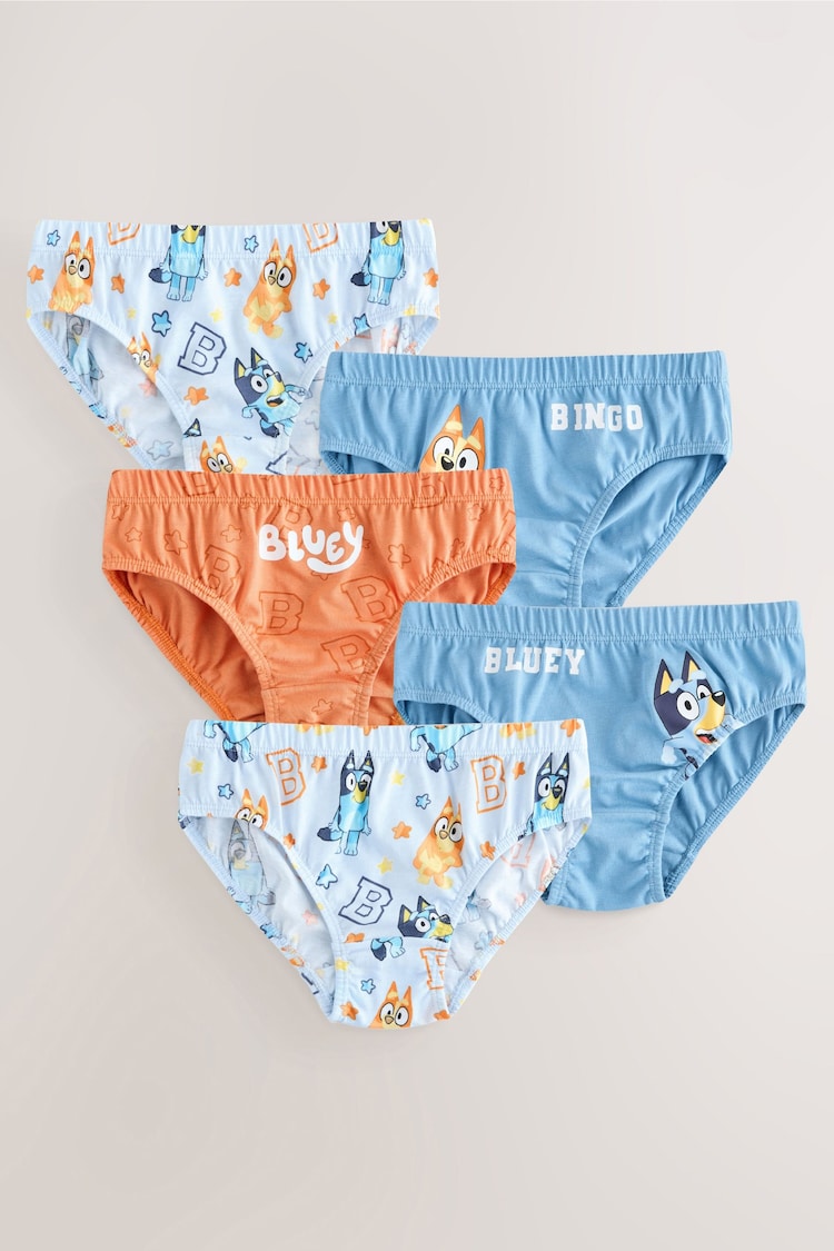 Blue Bluey Briefs 5 Pack (1.5-8yrs) - Image 1 of 1
