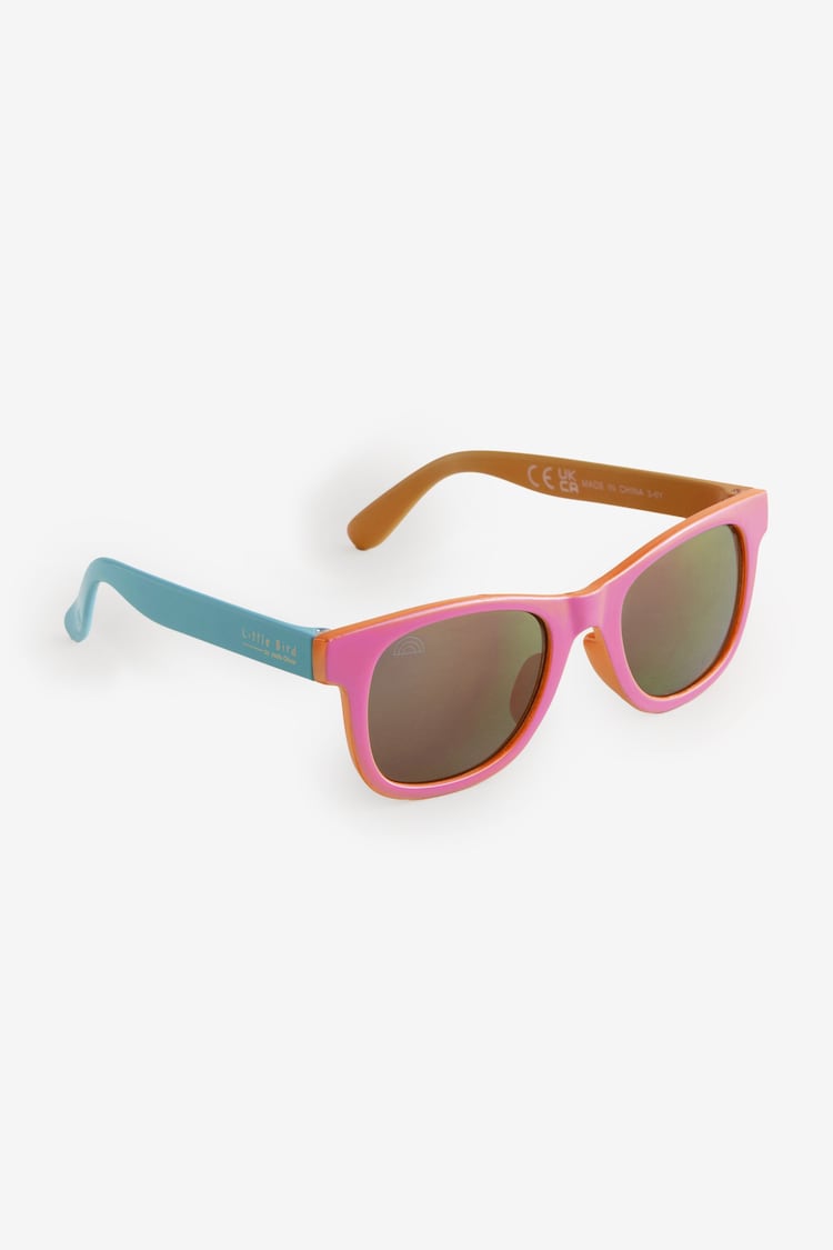 Little Bird by Jools Oliver Pink Rainbow Preppy Sunglasses - Image 1 of 1