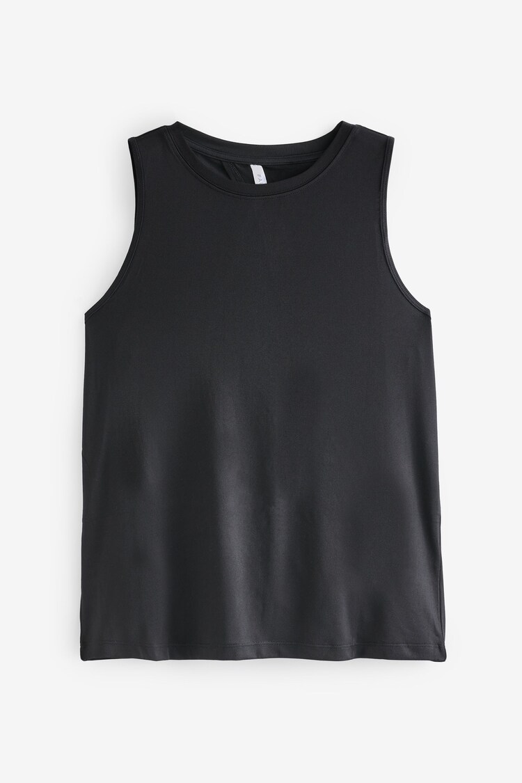 Fabletics Black DryFlex Open Back Tank - Image 1 of 1