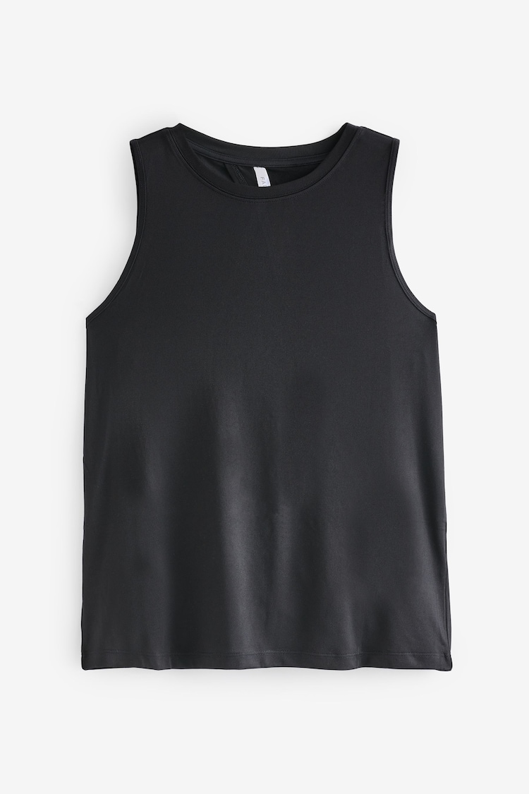 Fabletics Black DryFlex Open Back Tank - Image 1 of 1 Fabletics Black DryFlex Open Back Tank - Image 1 of 1