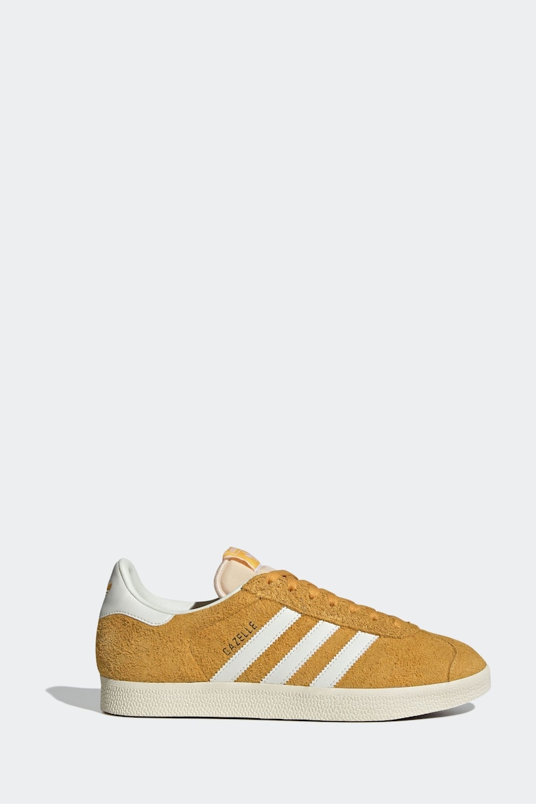 Бело-желтый - Кроссовки adidas Originals Gazelle - Image 1 of 1