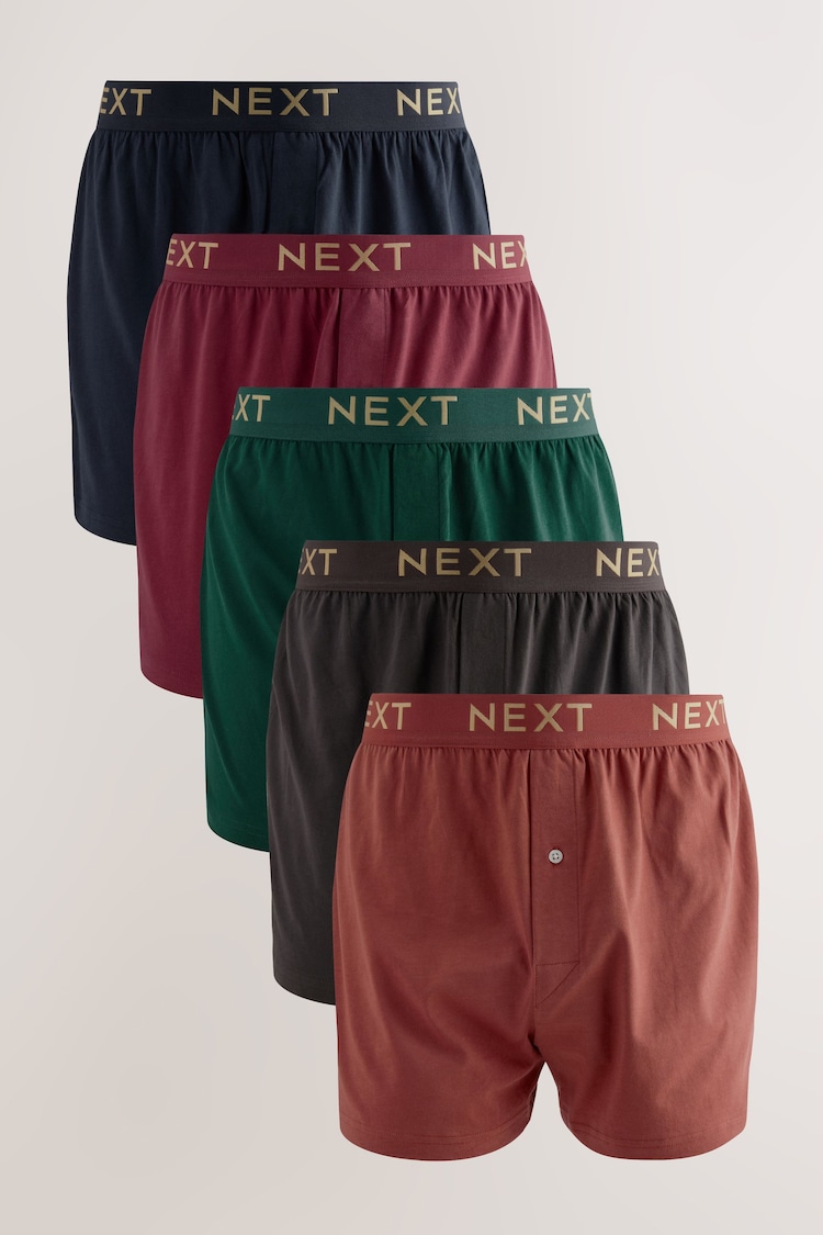 Насыщенный цвет - 5 Пакет - Loose Boxers 5 Pack - Изображение 1 из 1