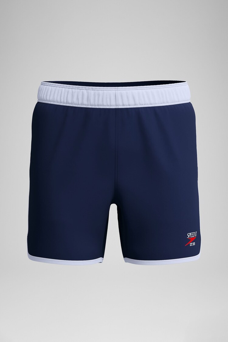 Speedo Blue Logo Volley 16" Swim Shorts - Image 1 of 1