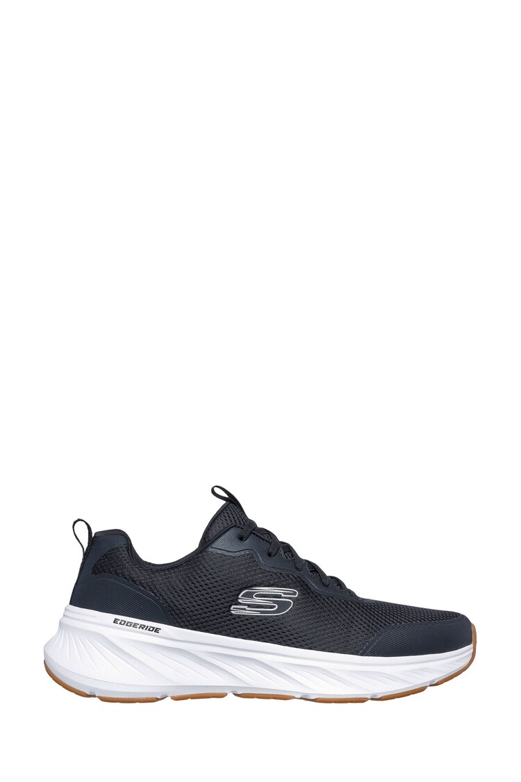 Negro/Cromo - Skechers Edgeride Trainers - Imagen 1 de 1