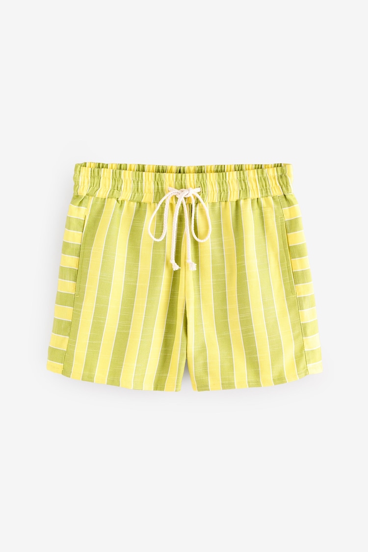 Yellow Striped Shorts - Image 1 of 1