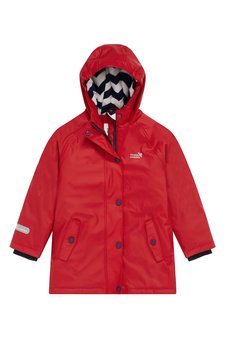 Muddy Puddles Red Muddy Puddles Waterproof Insulated Puddleflex Jacket - Image 1 of 1