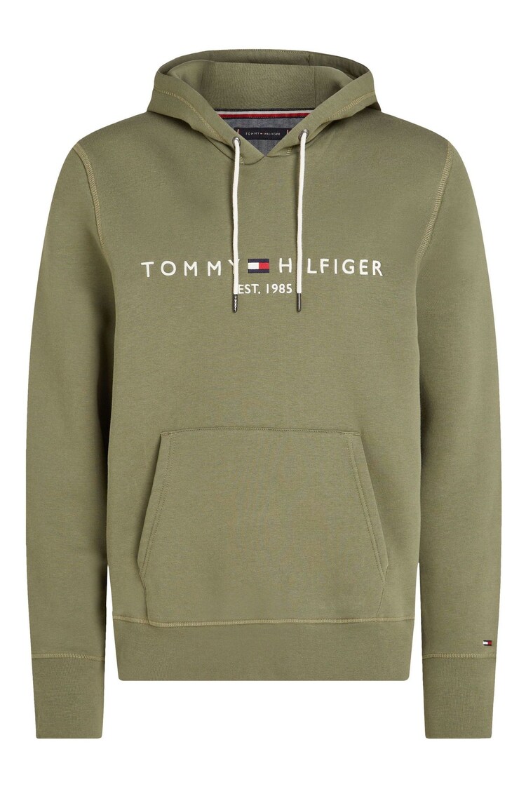 Tommy Hilfiger Green Tommy Hilfiger Green Logo Hoodie - Image 1 of 1