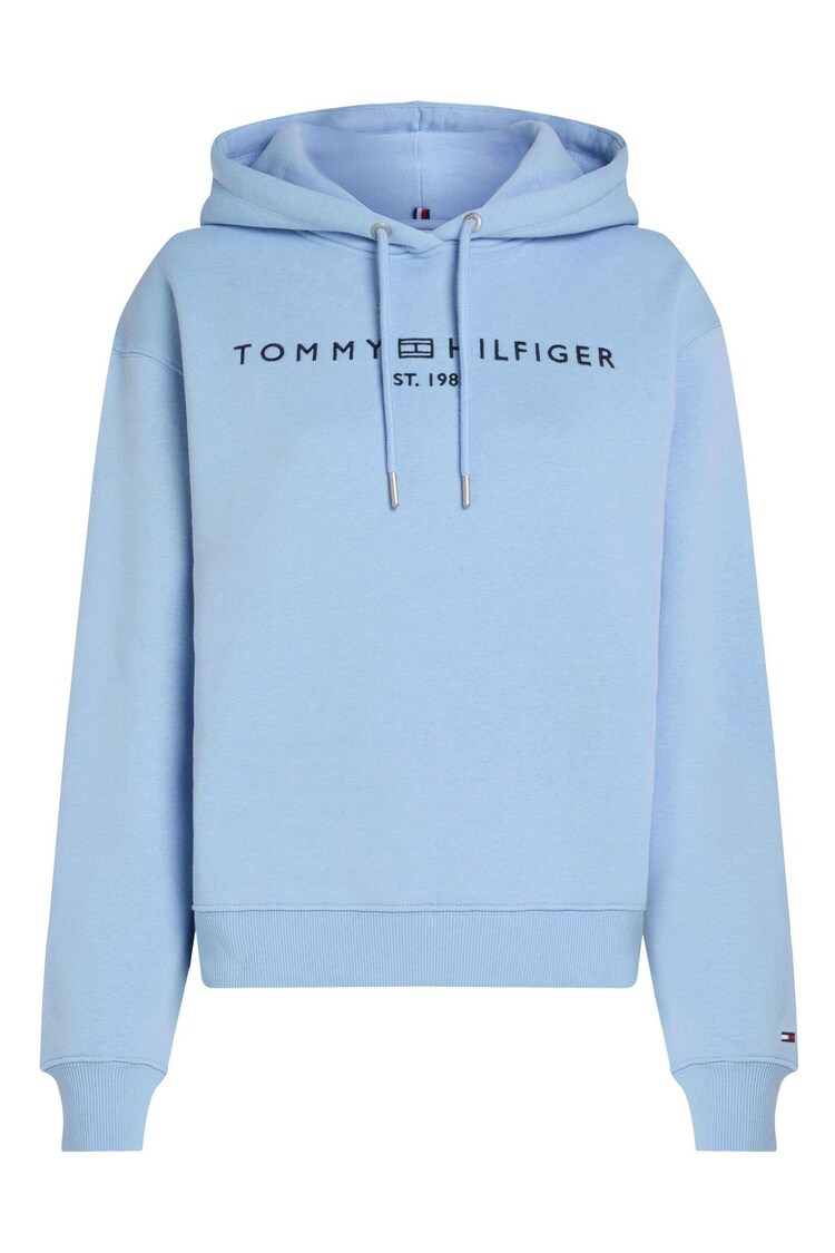 Azul - Tommy Hilfiger Regular Fit Modern Hoodie - Imagen 1 de 1