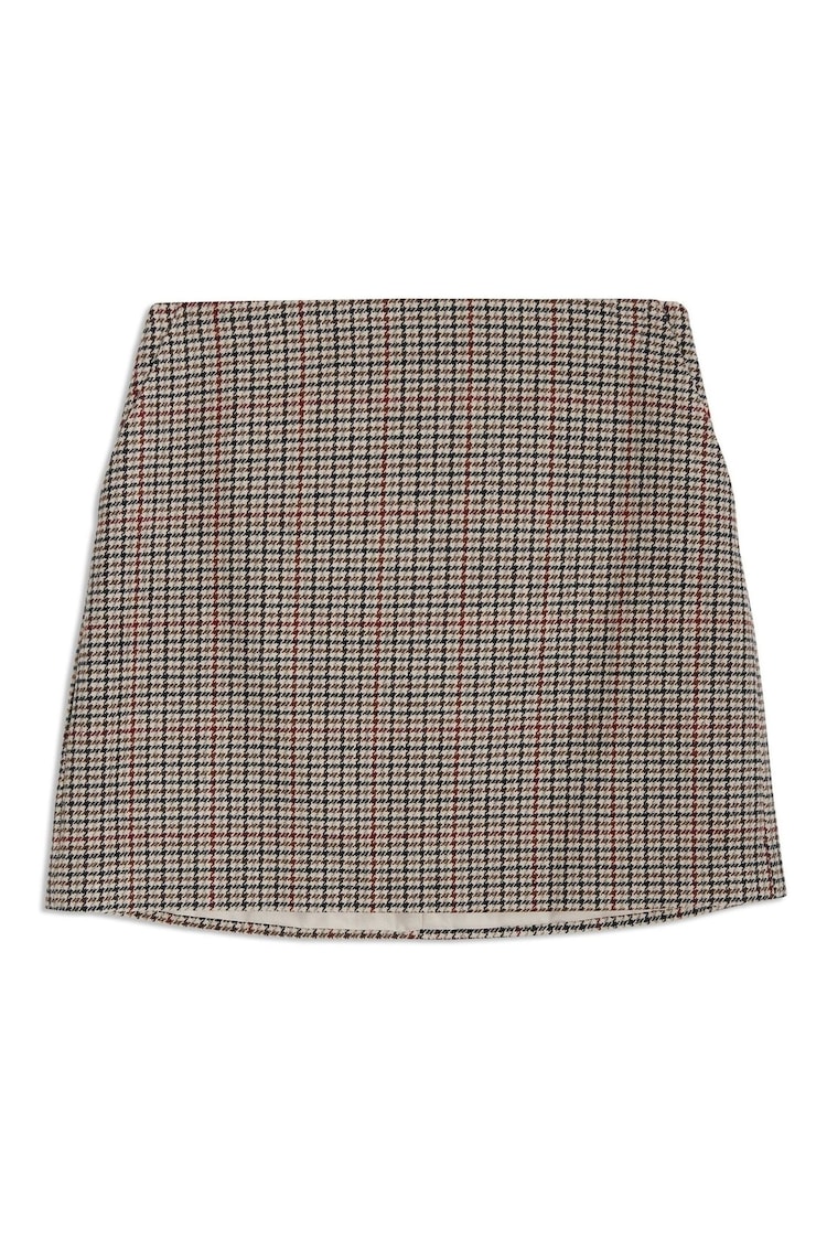 Albaray Check Mini Brown Skirt - Image 1 of 1