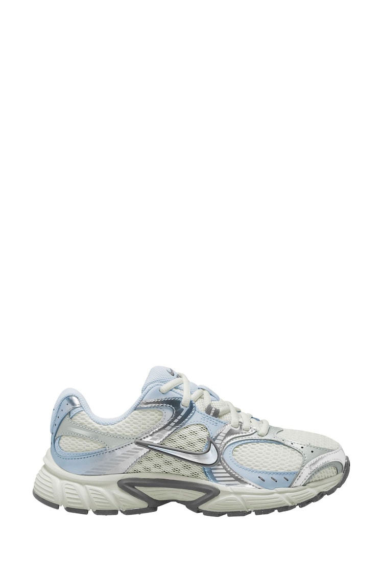 Blanco/plateado - Nike Vomero V5 Runner Trainers - Imagen 1 de 1