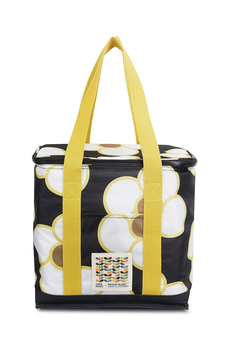 Regatta Yellow Orla Kiely 12L Cool Bag - Image 1 of 1