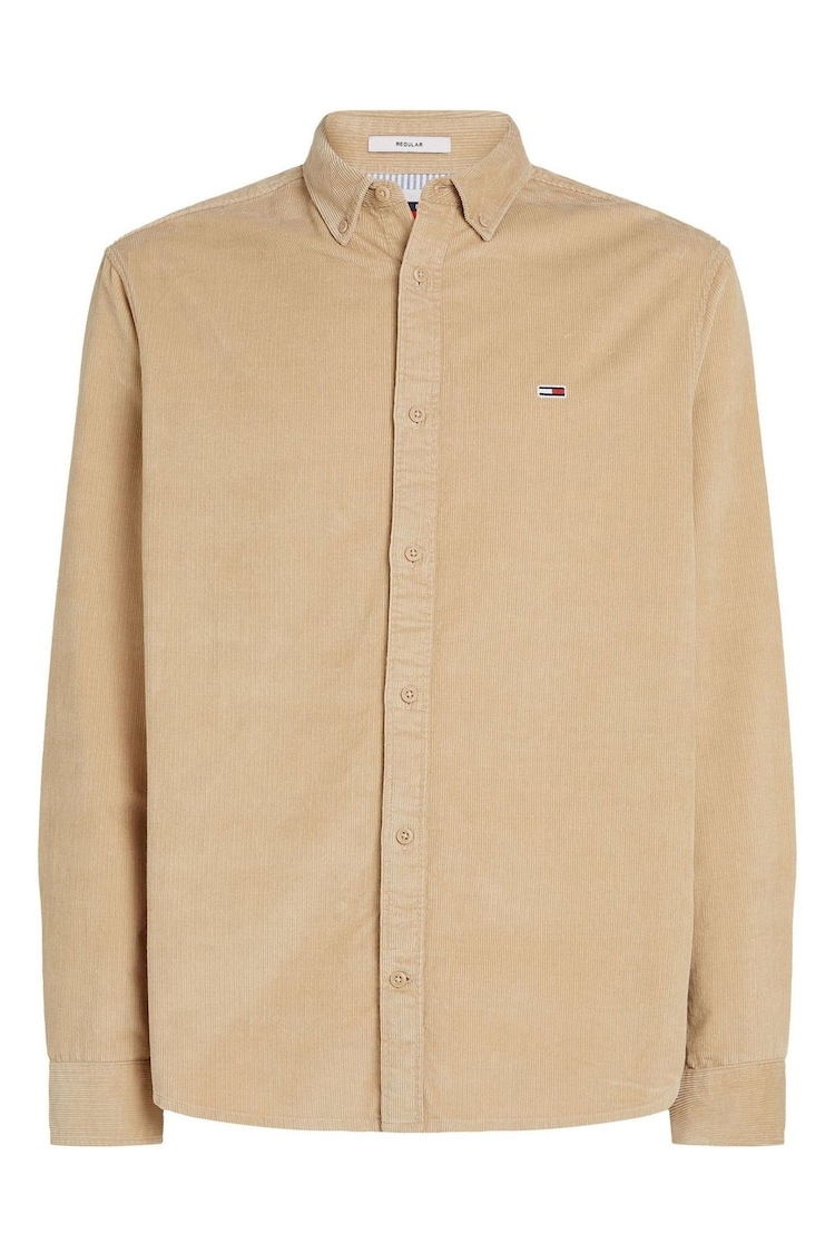 Tommy Jeans Gold Tommy Jeans Regular Fit Corduroy Shirt - Image 1 of 1
