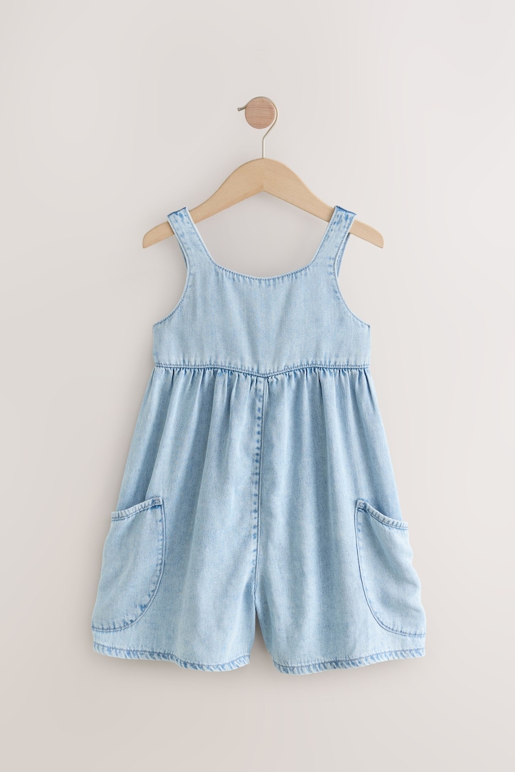 Mid Blue Denim Playsuit (3-16yrs) - Image 1 of 1
