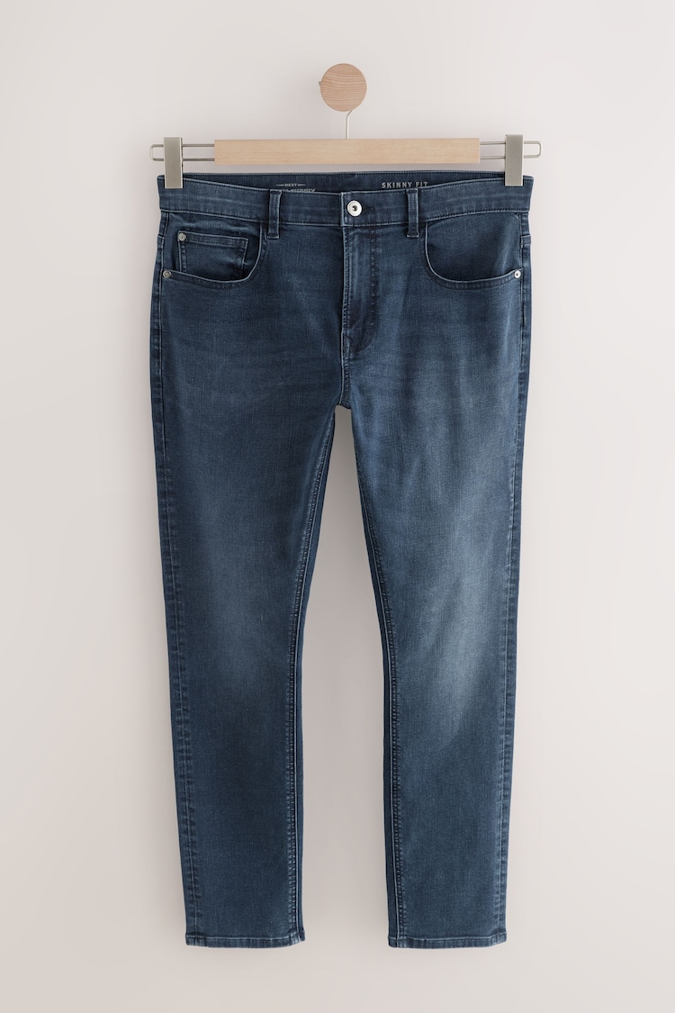 Стальной синий - Одинарный - Skinny Fit Classic Stretch Jeans - Image 1 of 1 Стальной синий - Одинарный - Skinny Fit Classic Stretch Jeans - Image 1 of 1