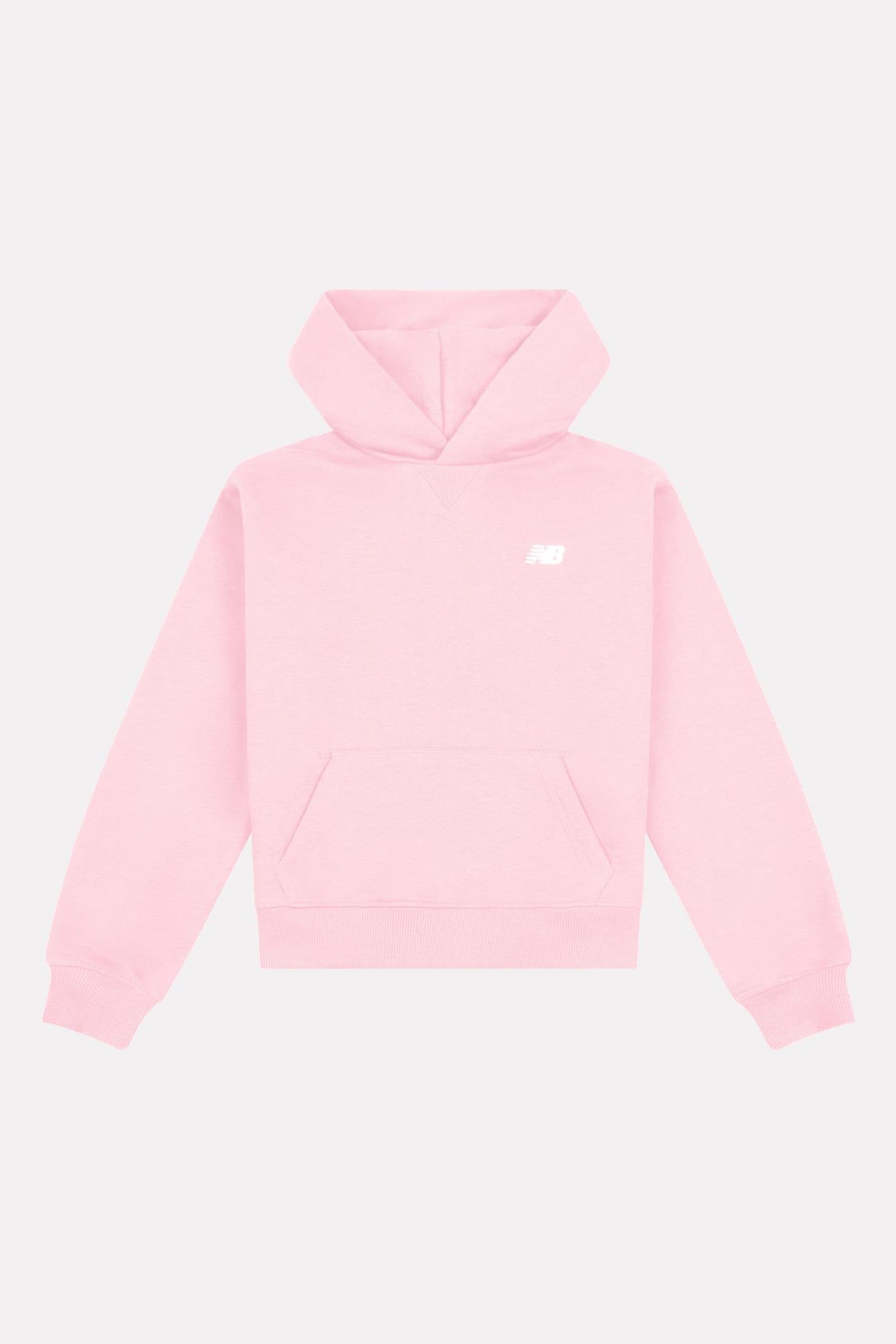 Buy New Balance Pink Small Girls Brush Back Logo Hoodie from Next Ireland