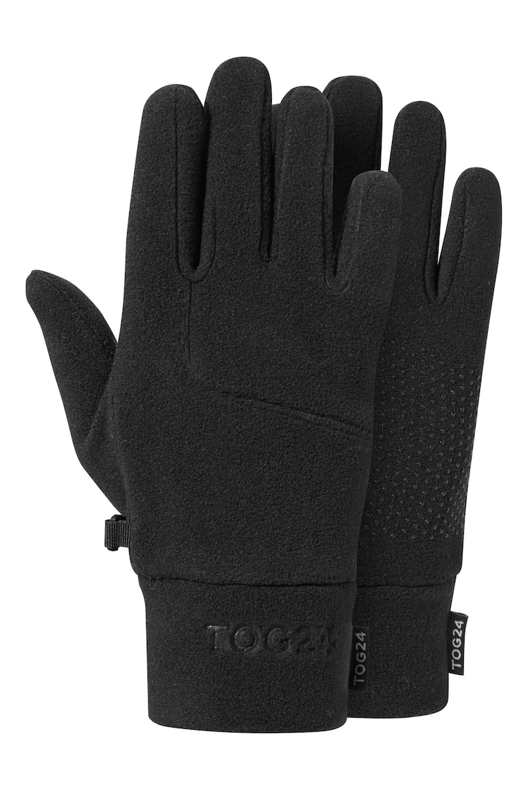 Negro - Guantes de micropolar Stride de Tog 24 - Imagen 1 de 1