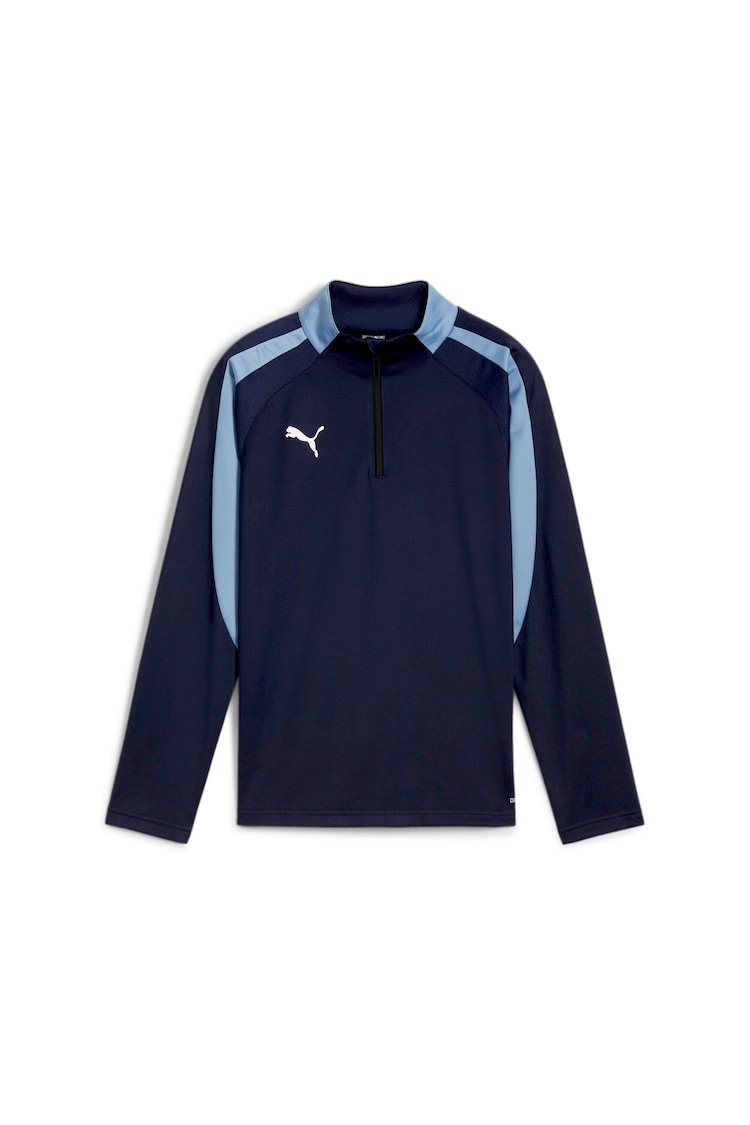 Puma Blue Boys individual LIGA Quarter-Zip Top - Image 1 of 1