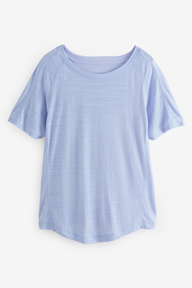Pale Blue Crew Neck Lightweight Short Sleeve T-Shirt - Image 1 of 1