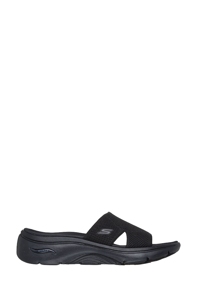 Skechers Black Go Walk Arch Fit 2.0 Sandals - Image 1 of 1
