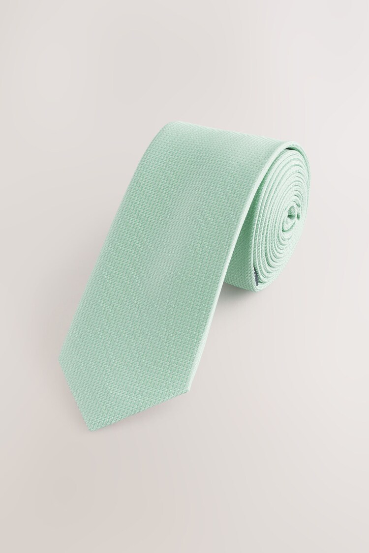 vert - Skinny - Cravate texturée - Image 1 of 1