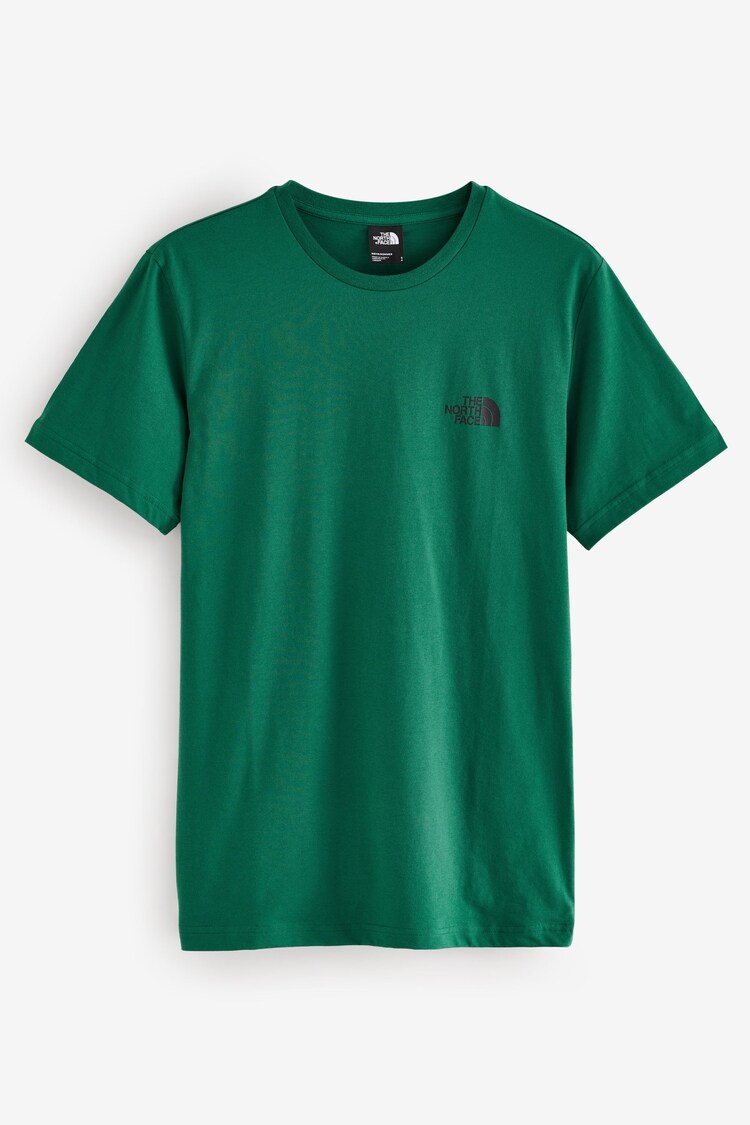 The North Face Green Mens Simple Dome T-Shirt - Image 1 of 1