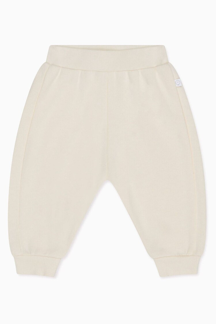 MORI Cream Cotton And Bamboo Super Soft Stretchy Joggers - Imagen 1 de 1