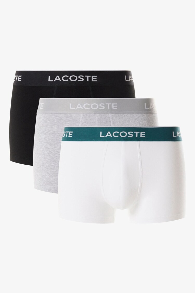 Lacoste Cotton Stretch Boxers 3 Pack - Image 1 of 1