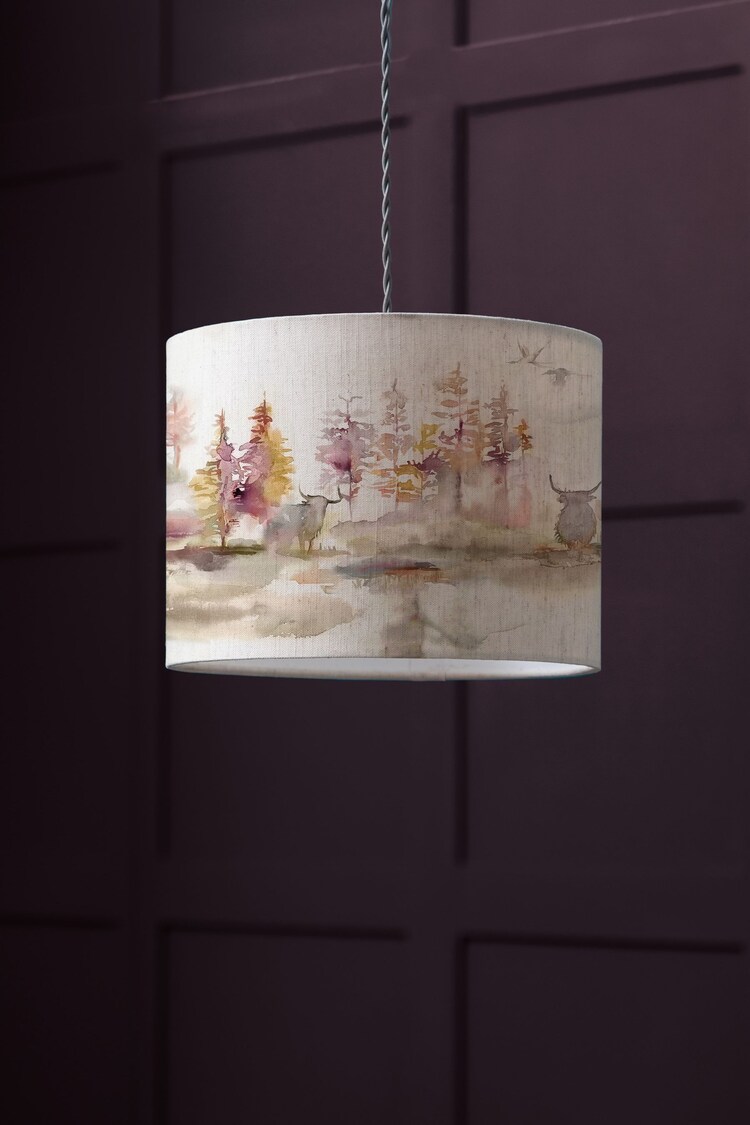 Voyage Maison Linen Caledonian Forest Eva Lampshade - Image 1 of 1