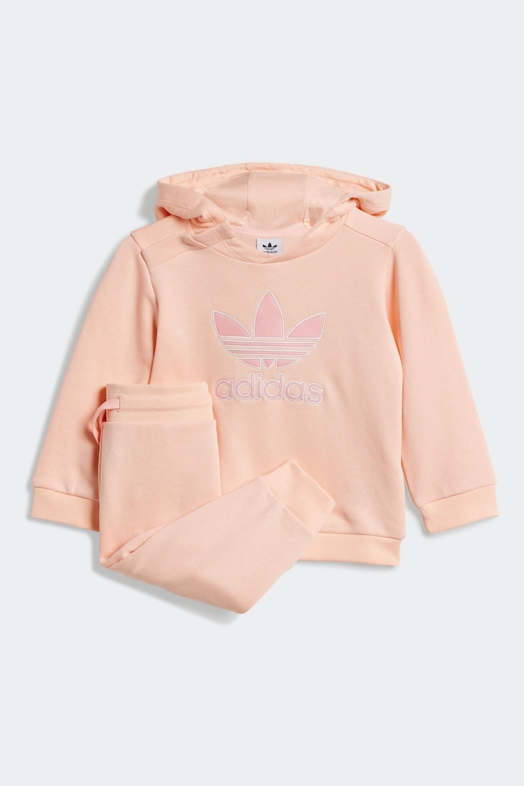 adidas originals Pink Trefoil Tracksuit - Image 1 of 1