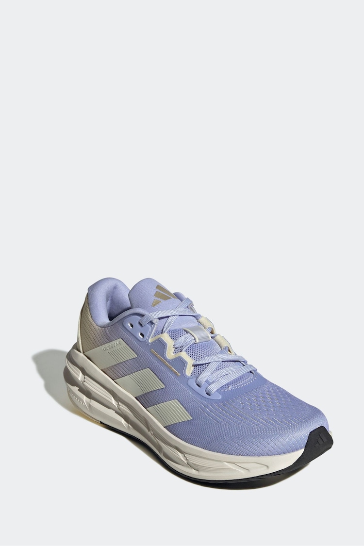 adidas Purple Questar 3 Trainers - Image 1 of 1
