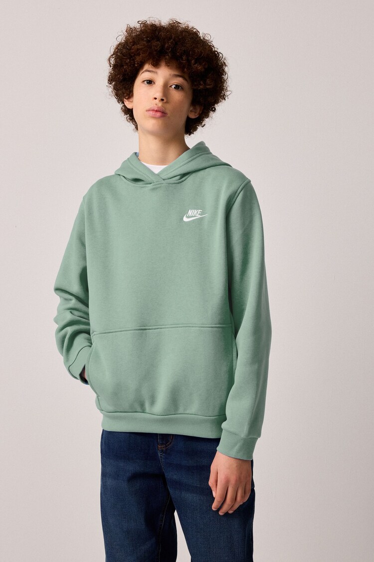 Nike Steam Green Club Fleece Pullover Hoodie - Image 1 of 1