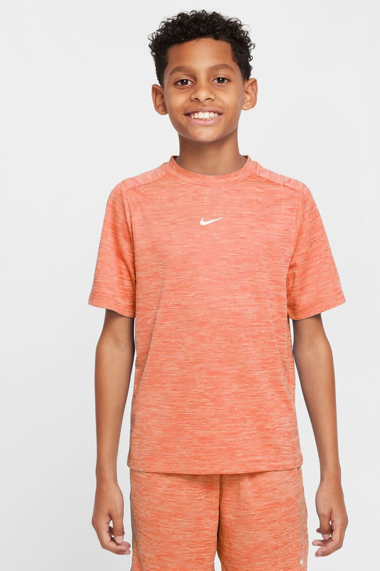 Nike Apricot Orange Multi Dri-FIT Short Sleeve T-Shirt - Image 1 of 1