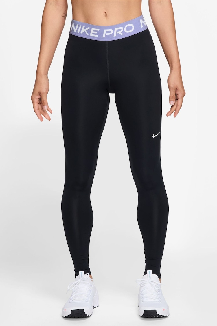 Nike Black Lilac Pro 365 Leggings - Image 1 of 1
