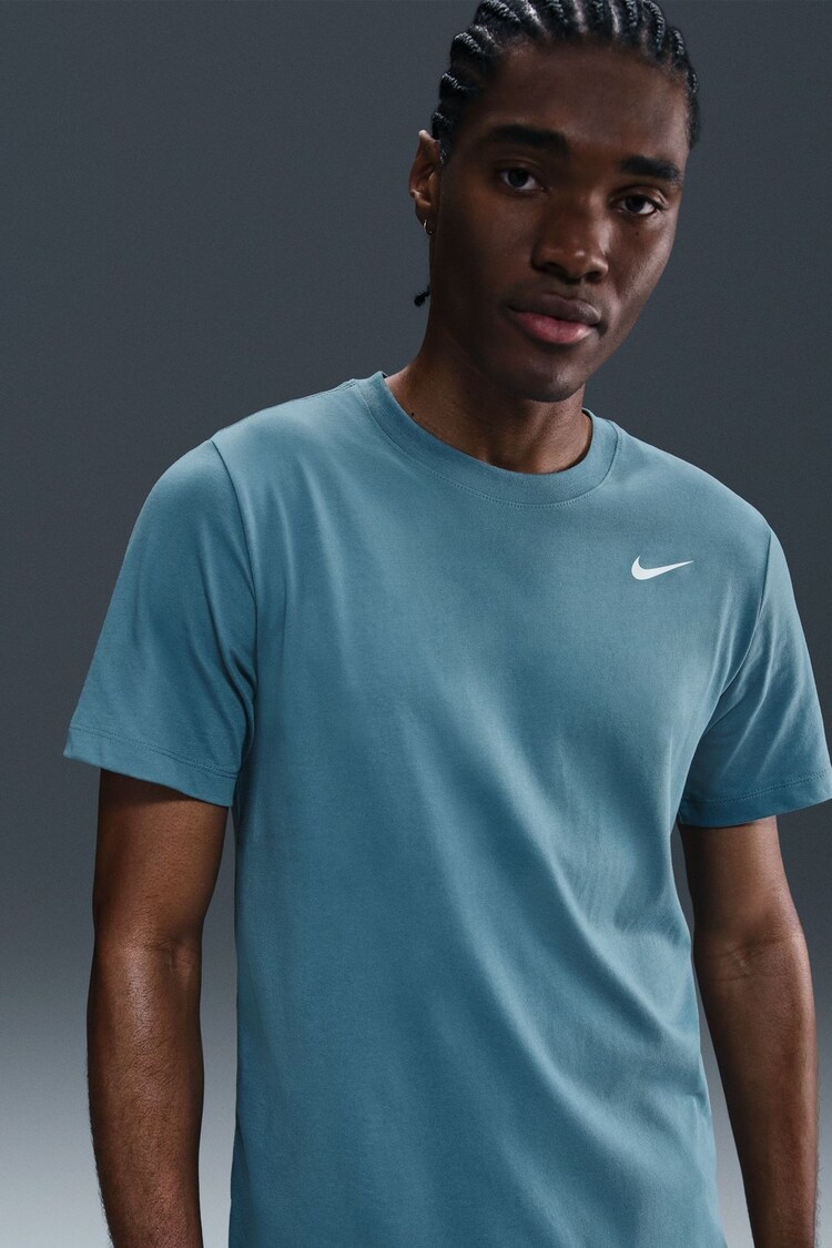 Nike Smokey Blue Dri-FIT Training T-Shirt - Image 1 of 1