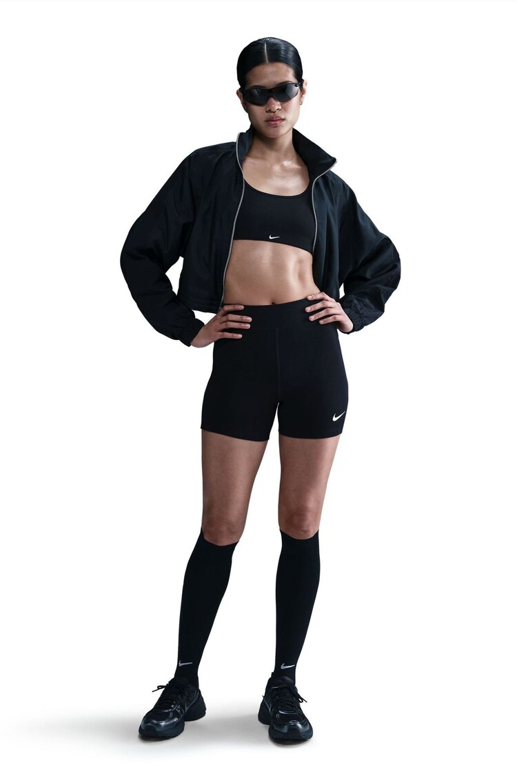 Nike Black High Waisted 5" Biker Shorts - Image 1 of 1