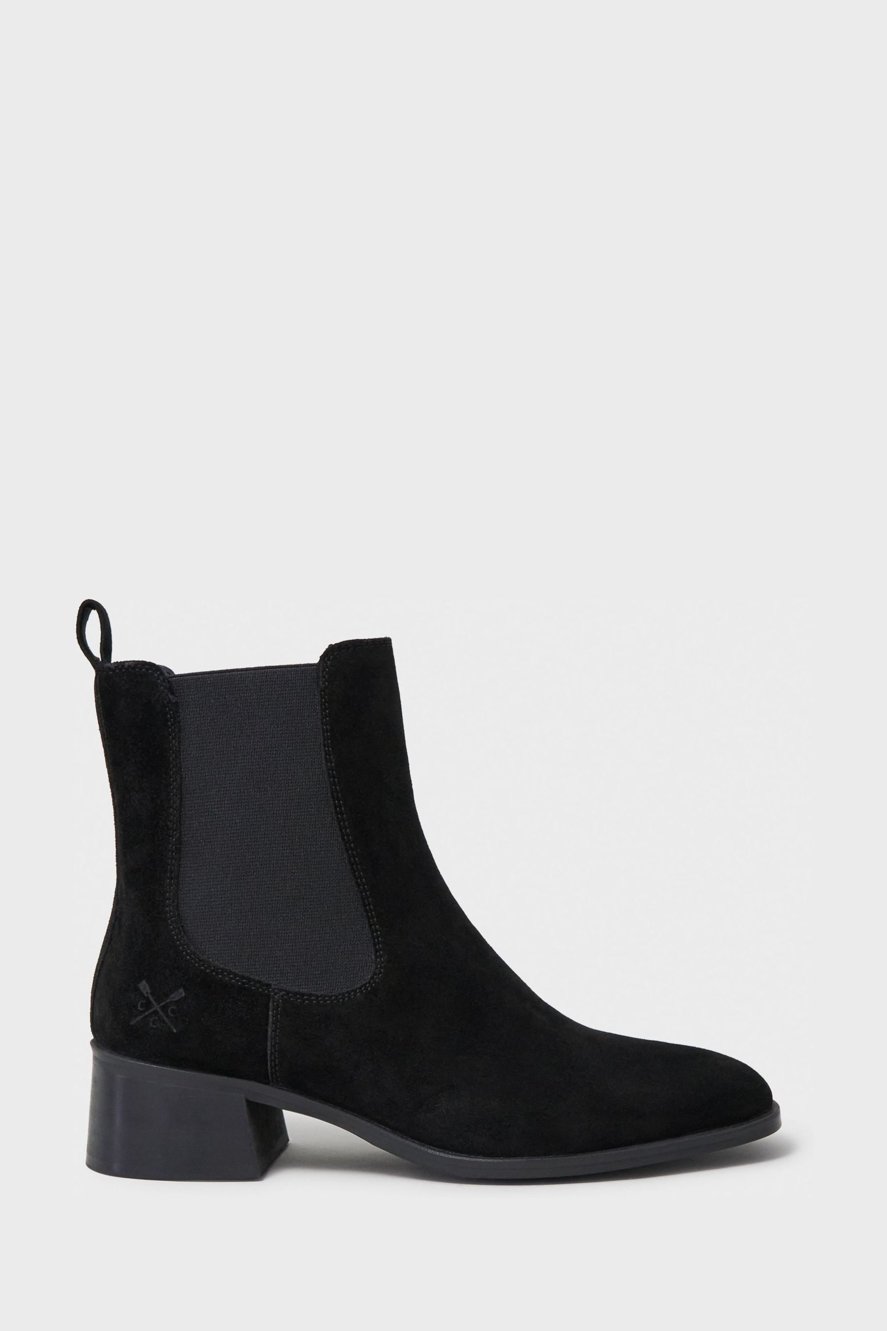 Buy Crew Clothing Company Low Heel Chelsea Black Boots from the Next UK online shop